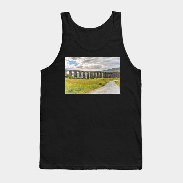 Ribblehead Viaduct Tank Top by IanWL